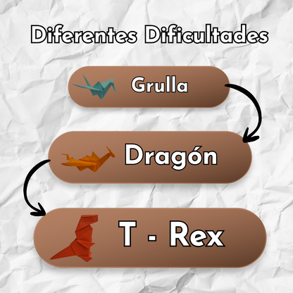 E-Book: 10 figuras de Origami Para Relajar y Entretener