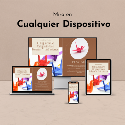E-Book: 10 figuras de Origami Para Relajar y Entretener